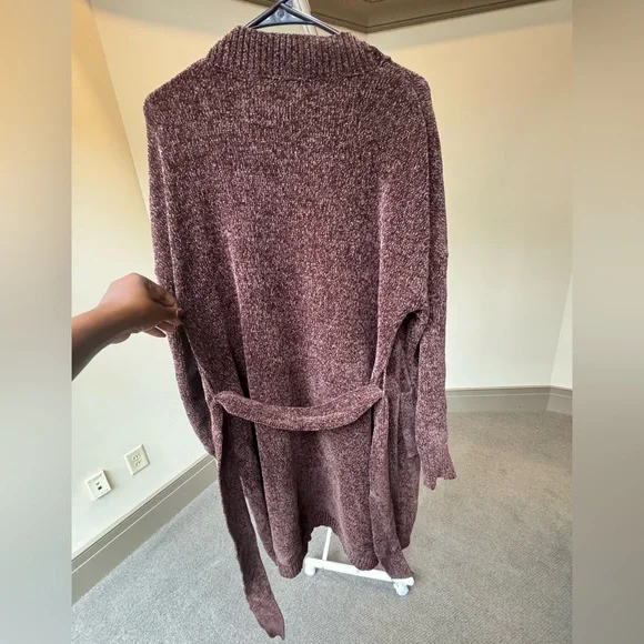 Cozy Brown long cardigan !! Very soft material perfect for winter and fall!! - Picture 3 of 3